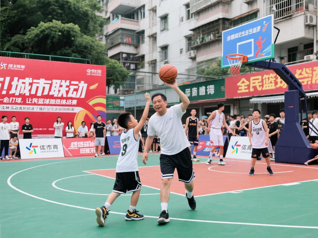 体彩开展“全民篮球挑战赛”城市联动活动